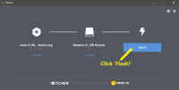 Click 'Flash' Click 'Flash'